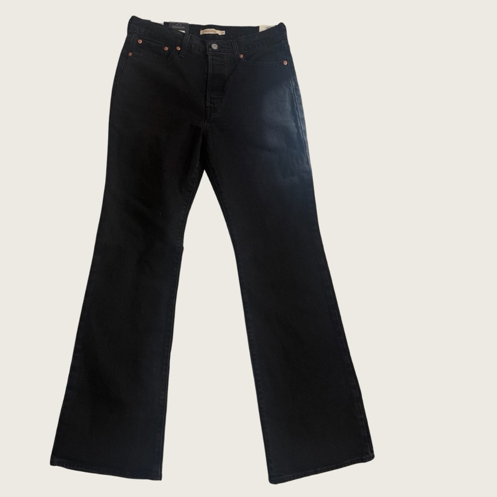 Levi's Women's Black Flare Jeans NWT